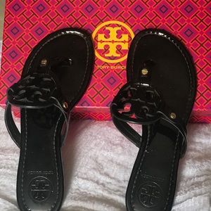 Tory Burch “Miller Sandals” 8.5 -Black